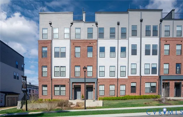 front view of an apartment building