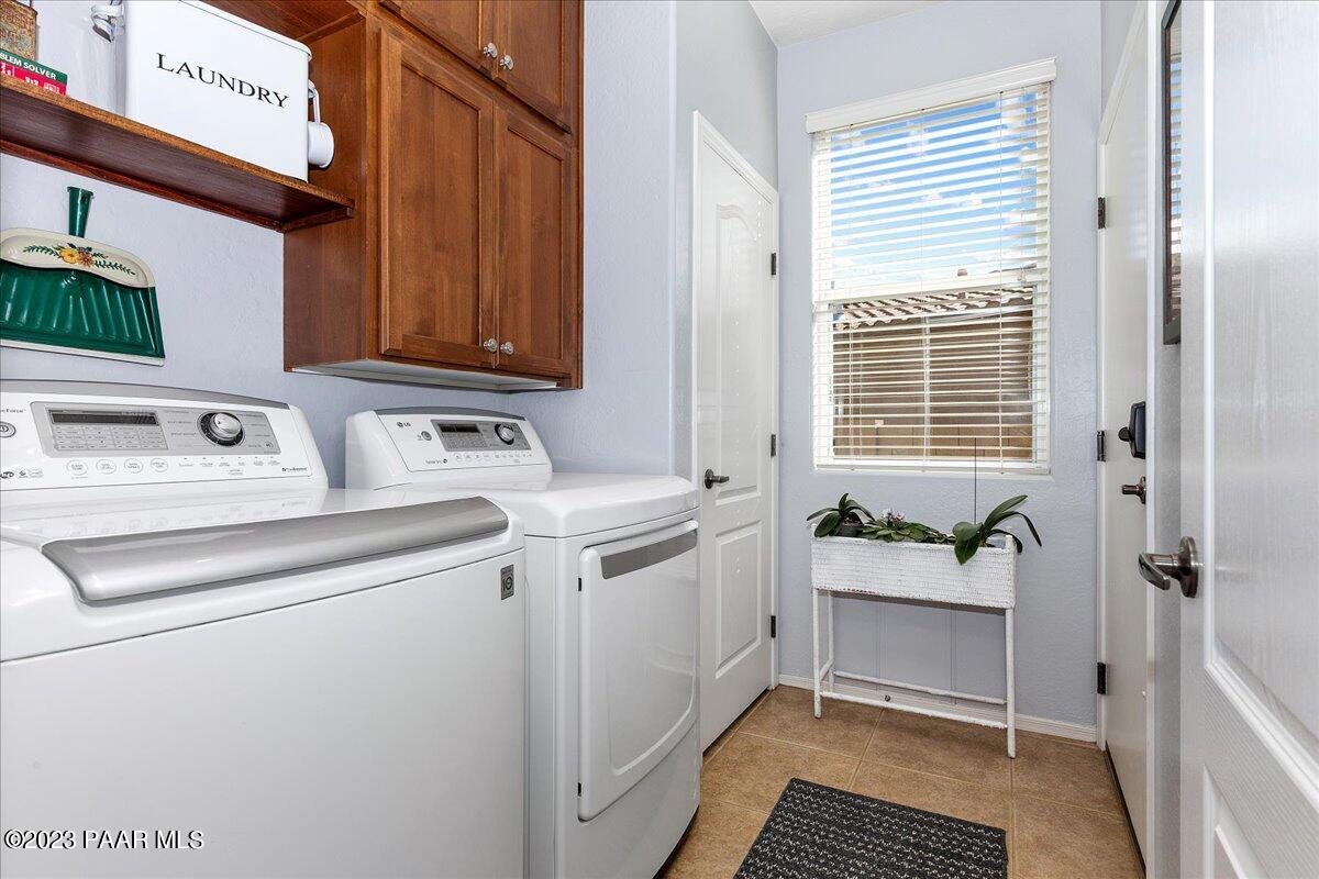 1908 North Fire Butte Way Prescott Valley, AZ 86314 - Photo 25 of 52 a utility room with dryer and washer