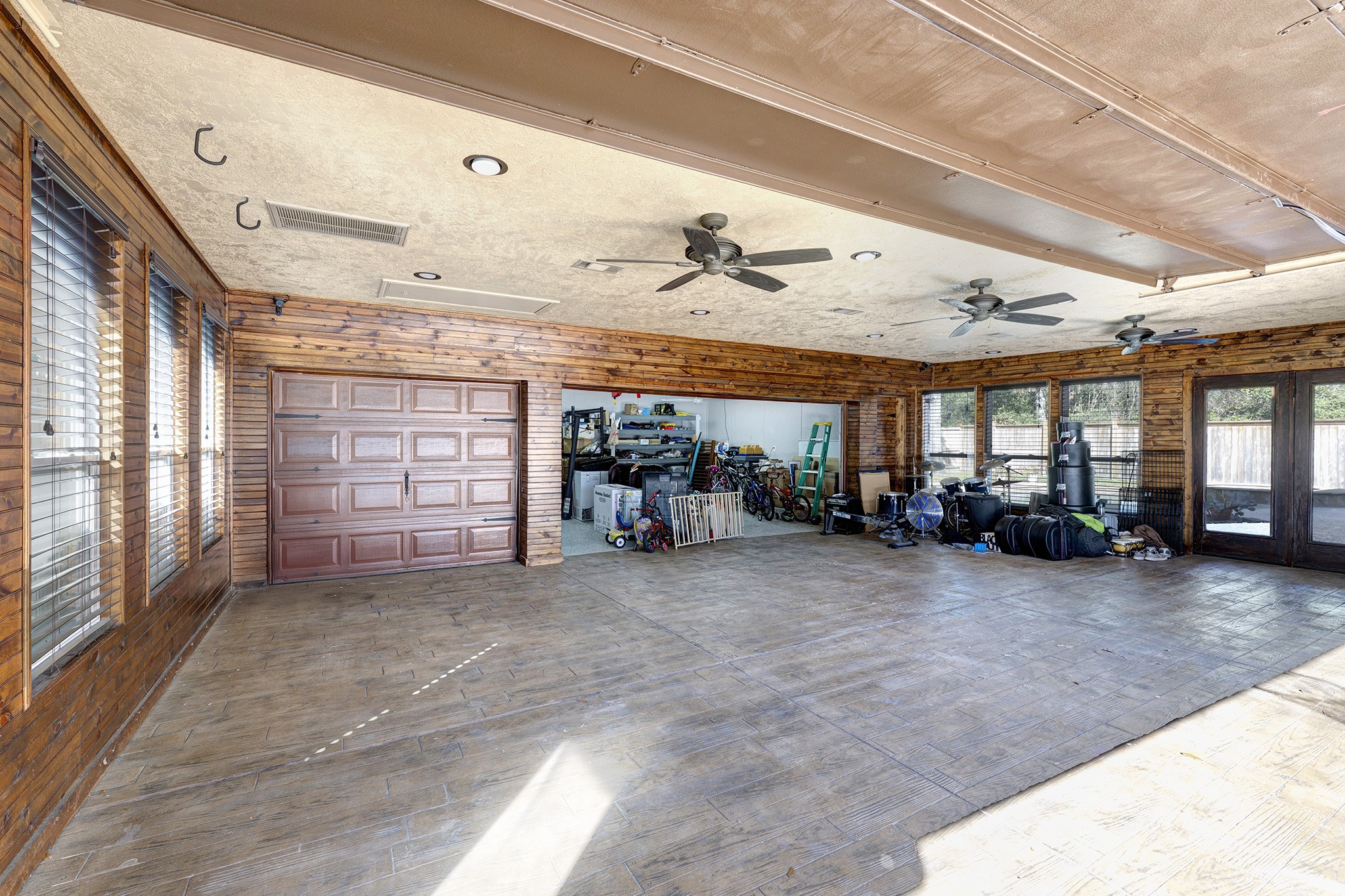 2511 Bridgestone Park Lane Spring, TX 77386 - Photo 20 of 25 The massive 6-car climate controlled garage offers so many options! Car storage, party room, gym, endless options! Wired for an EV charger.