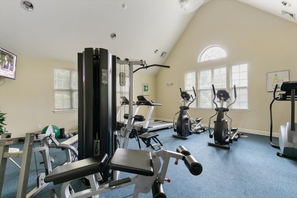 21 Hampshire Road, Unit 313 Methuen, MA 01844 - Photo 25 of 35 a view of a room with gym equipment