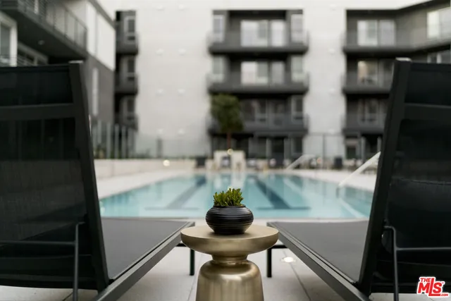 a kitchen with a stove and a microwave