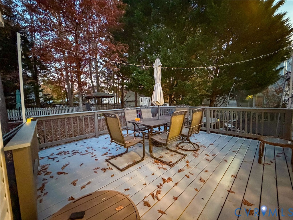 13727 Nashua Terrace Midlothian, VA 23112 - Photo 28 of 33 a view of a patio on the deck