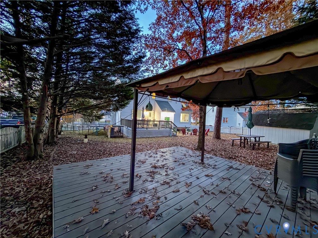 13727 Nashua Terrace Midlothian, VA 23112 - Photo 31 of 33 a view of a backyard with a patio