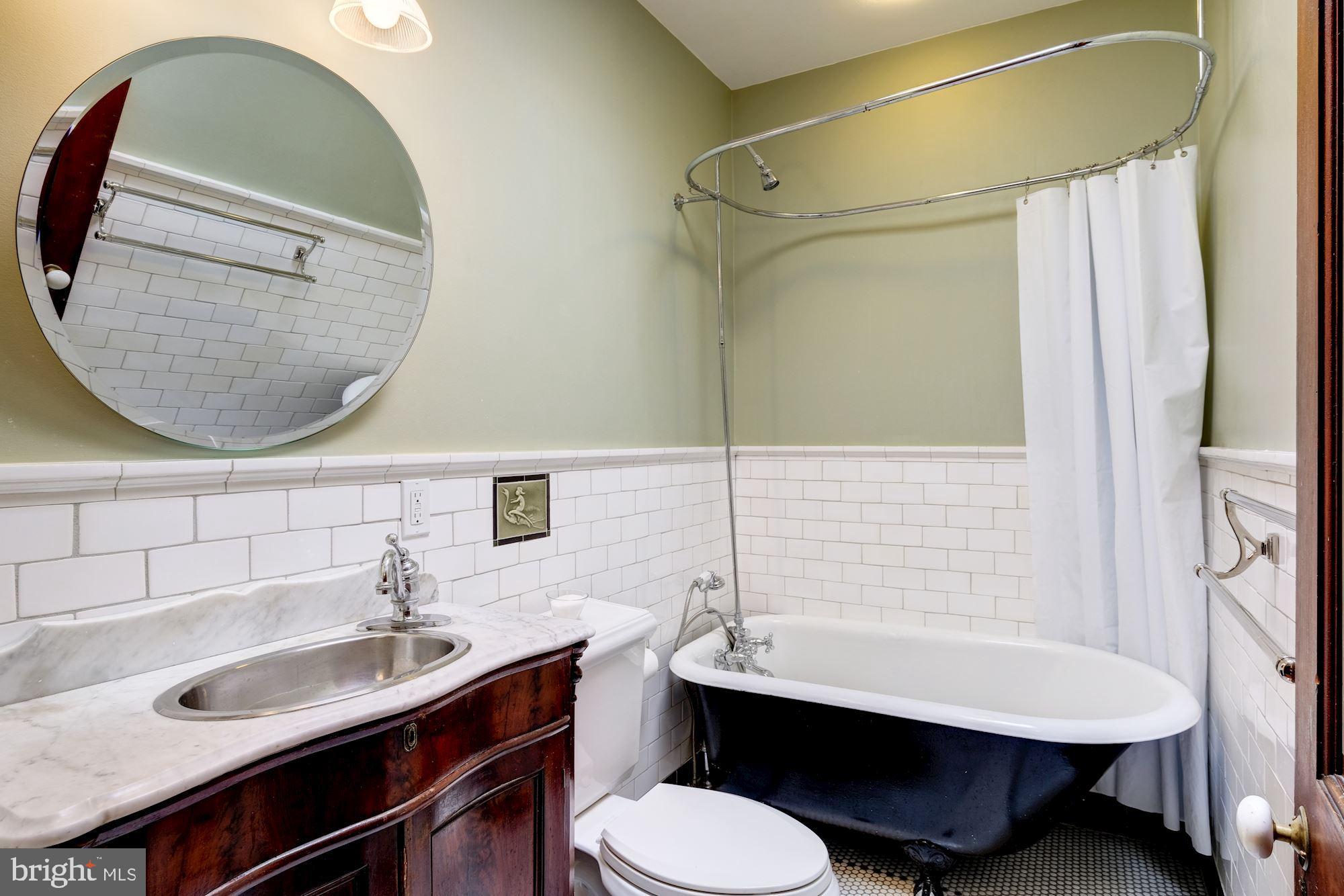 1008 East Capitol Street Northeast Washington, DC 20003 - Photo 18 of 24 Hallway Bathroom