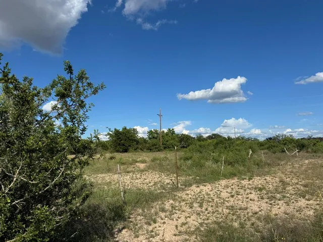 a view of a big yard
