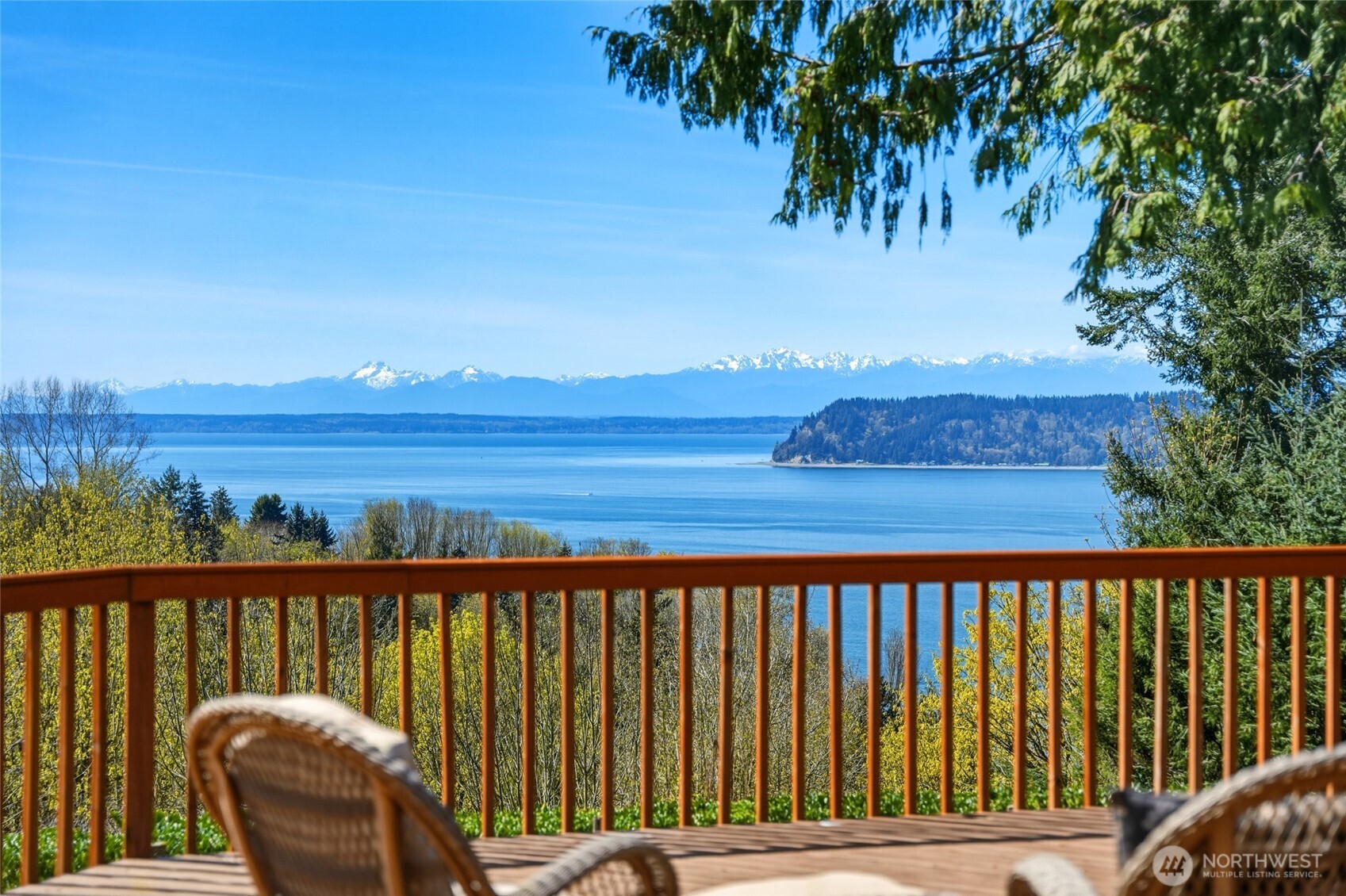 8910 56th Place West Mukilteo, WA 98275 - Photo 16 of 40 a balcony with a water view