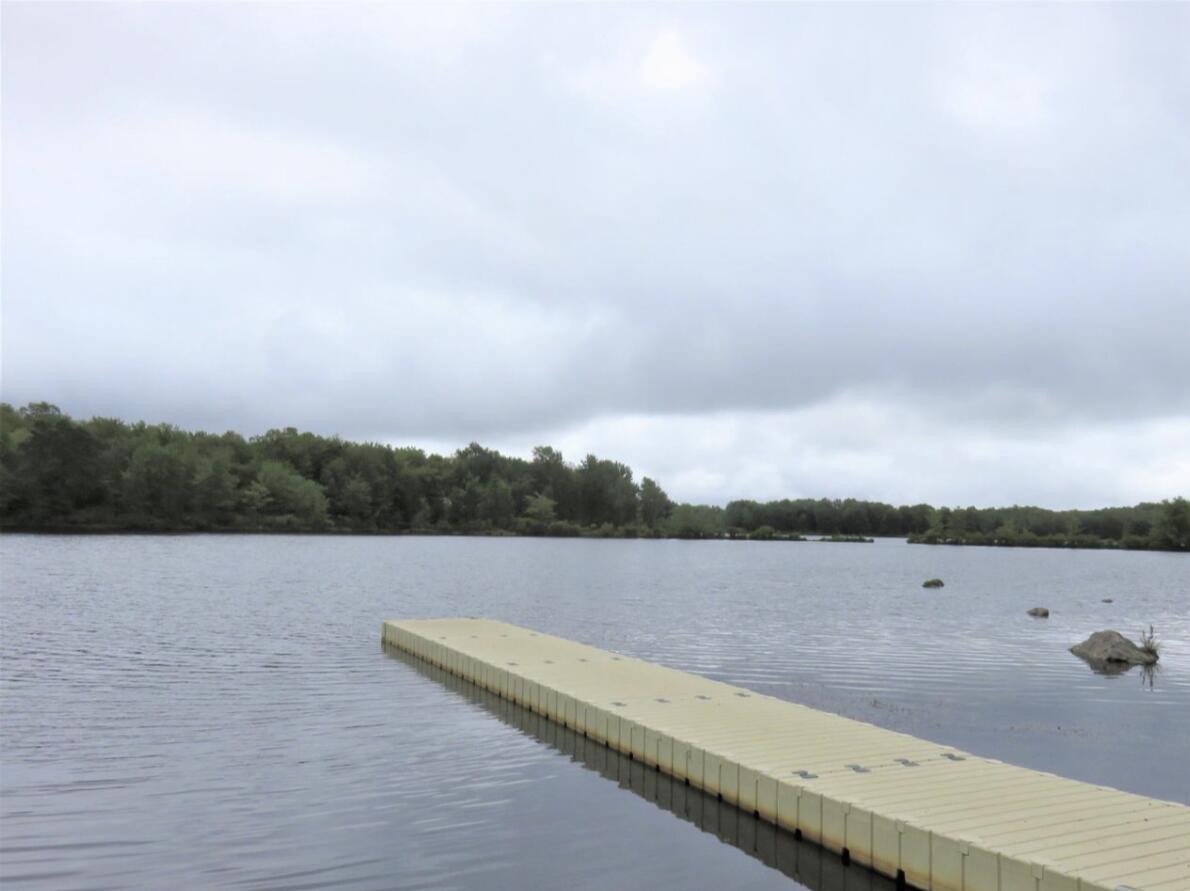 Lot#e752 Lake View Court Gouldsboro, PA 18424 - Photo 14 of 22 a view of lake with mountain in background