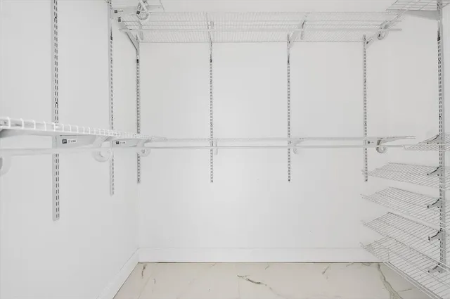 a view of walk in closet