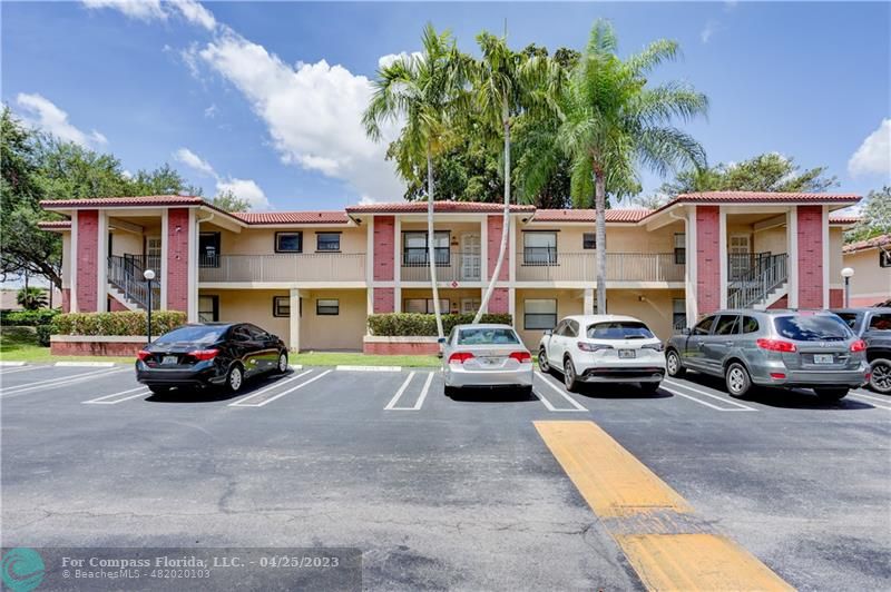a car parked in front of a house