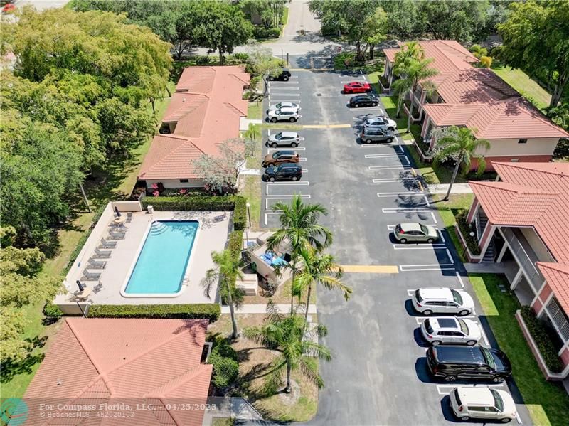 9649 Northwest 4th Street, Unit 5E Coral Springs, FL 33071 - Photo 19 of 30 an aerial view of residential houses with outdoor space