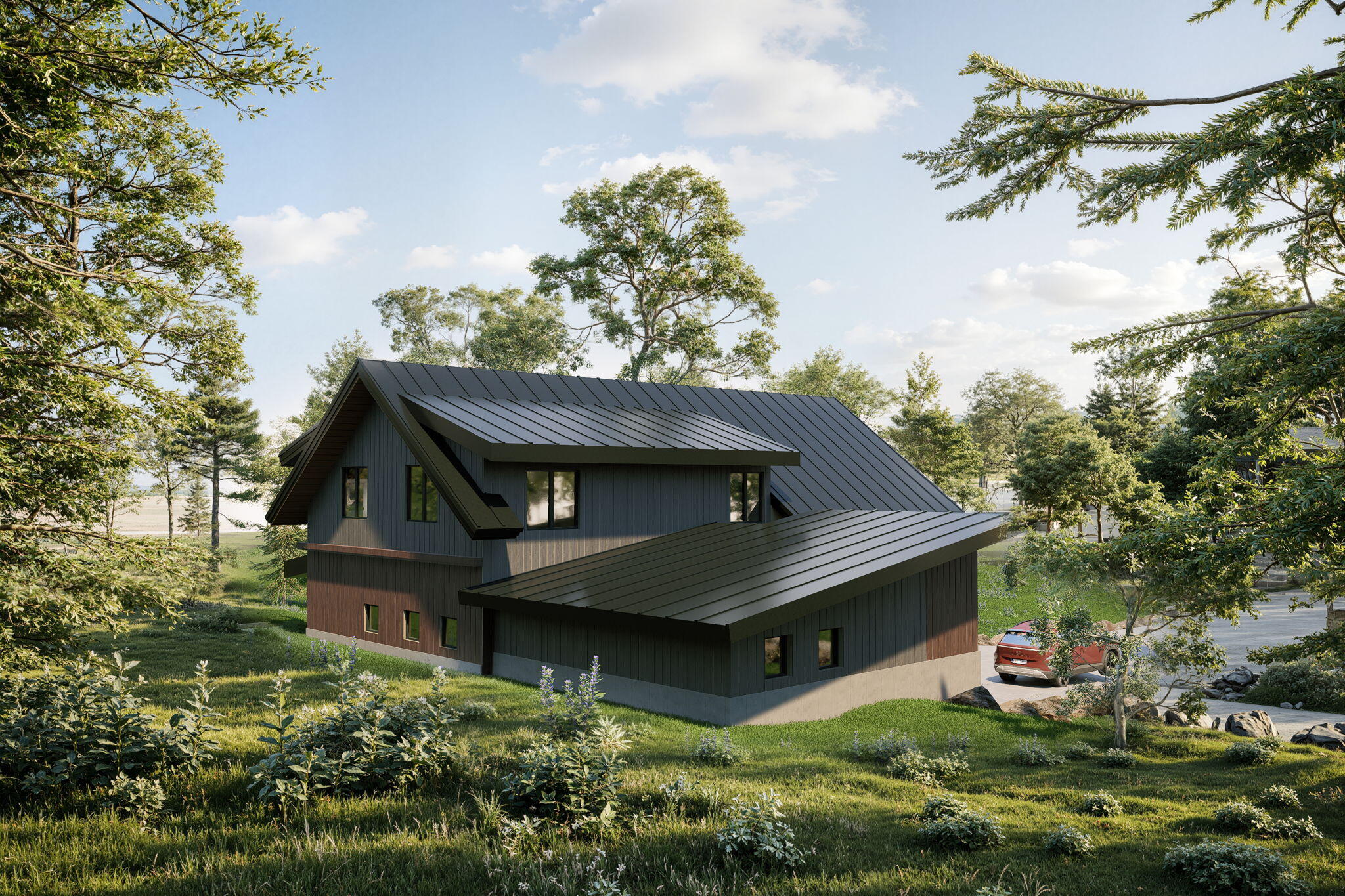 Lot 29 Deer View Road Bethel, ME 04217 - Photo 4 of 8 3-web-or-mls-260105_Abram Residence_EXTE