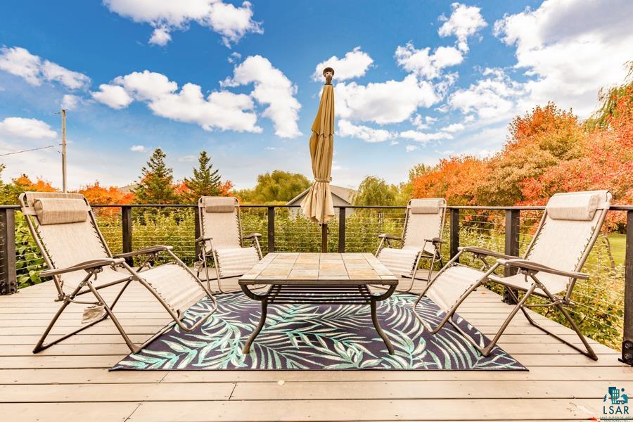 2020 East 11th Street Superior, WI 54880 - Photo 4 of 30 View of wooden terrace