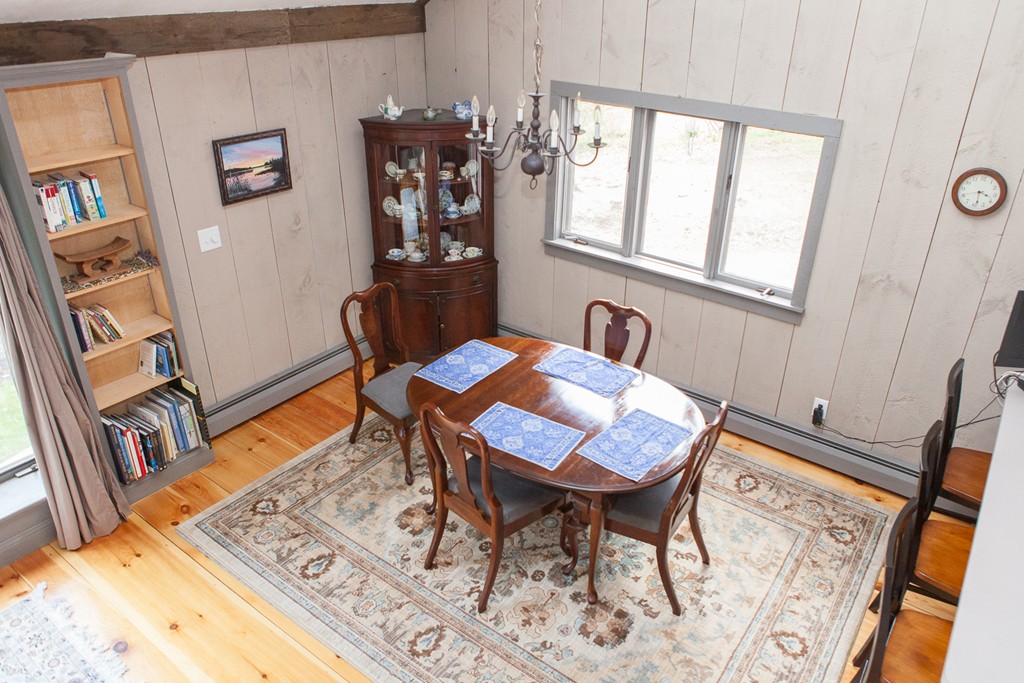 235 Ellis Road Westminster, MA 01473 - Photo 10 of 30 a view of a dining room with furniture and wooden floor