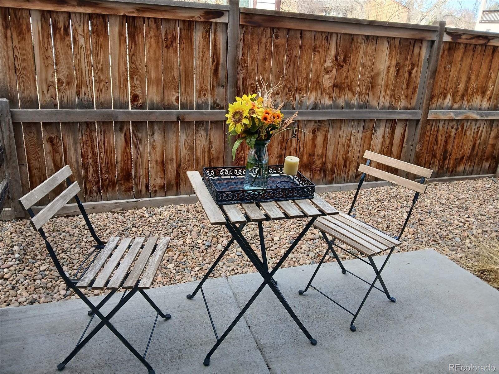 1078 Oak Circle Denver, CO 80215 - Photo 20 of 29 a view of outdoor seating area with furniture