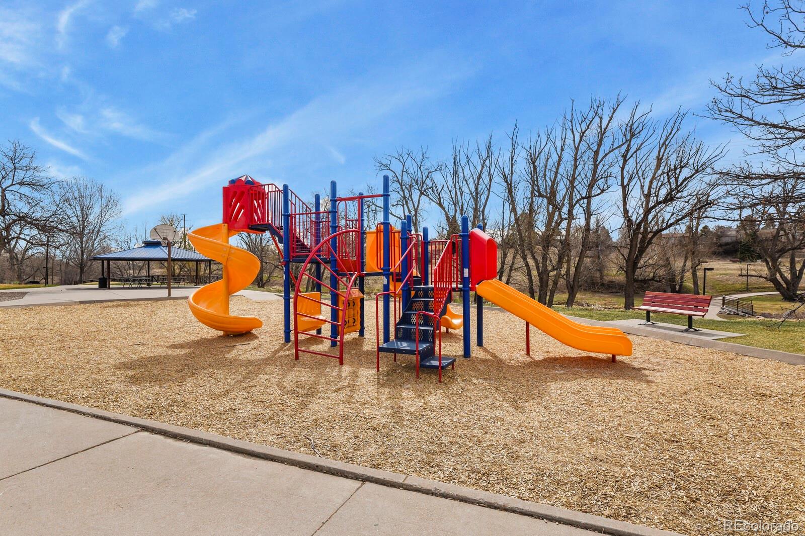 1078 Oak Circle Denver, CO 80215 - Photo 25 of 29 a view of outdoor space with trampoline