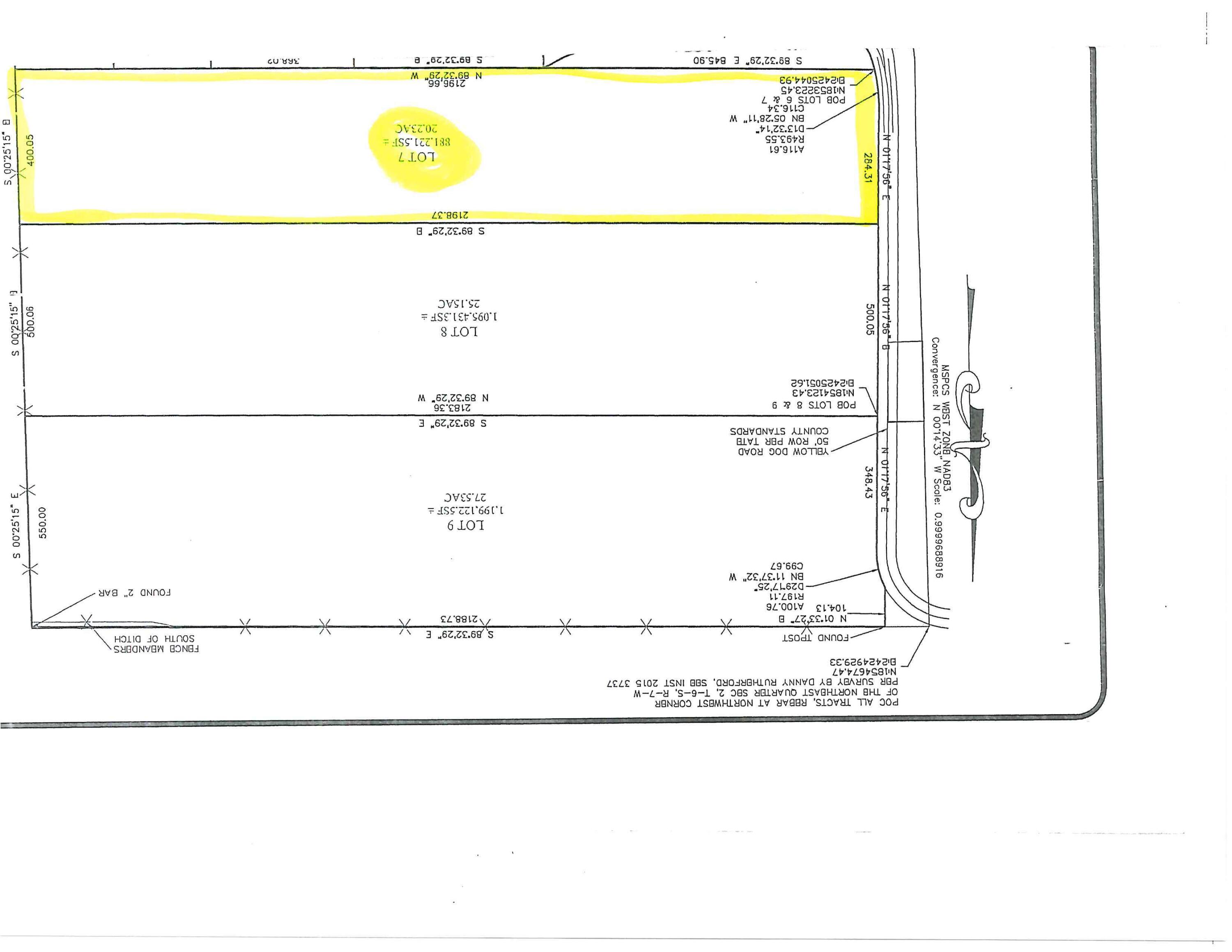 7 Yellow Dog Road Senatobia, MS 38668 - Photo 1 of 1 Yelow Dog Road Lots 7 , 8, and 9