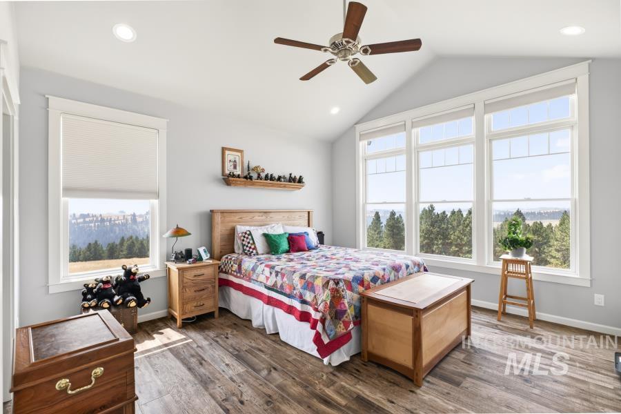 1726 Little Bear Ridge Road Troy, ID 83871 - Photo 32 of 50 The gorgeous views from the five windows can be blocked when needed with remote-controlled blinds.