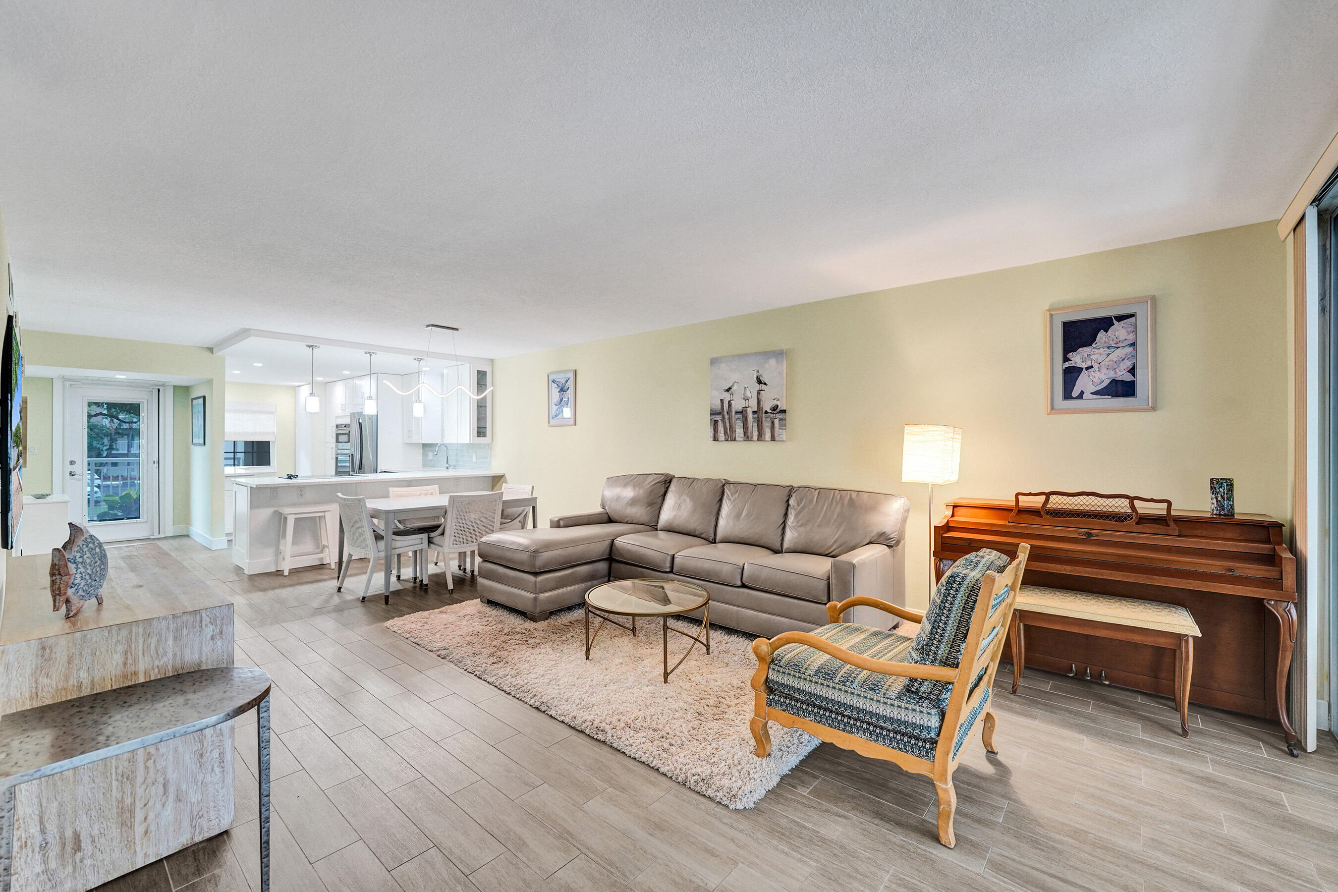 3145 Northeast 48th Court, Unit 215 Lighthouse Point, FL 33064 - Photo 12 of 46 Living Room #1 215