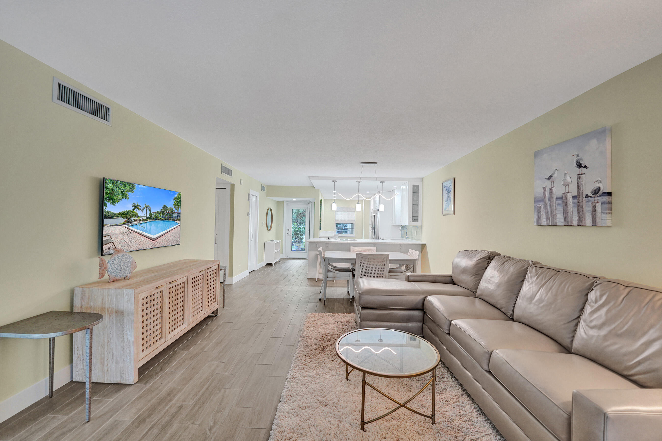 3145 Northeast 48th Court, Unit 215 Lighthouse Point, FL 33064 - Photo 14 of 46 Living Room #3 215