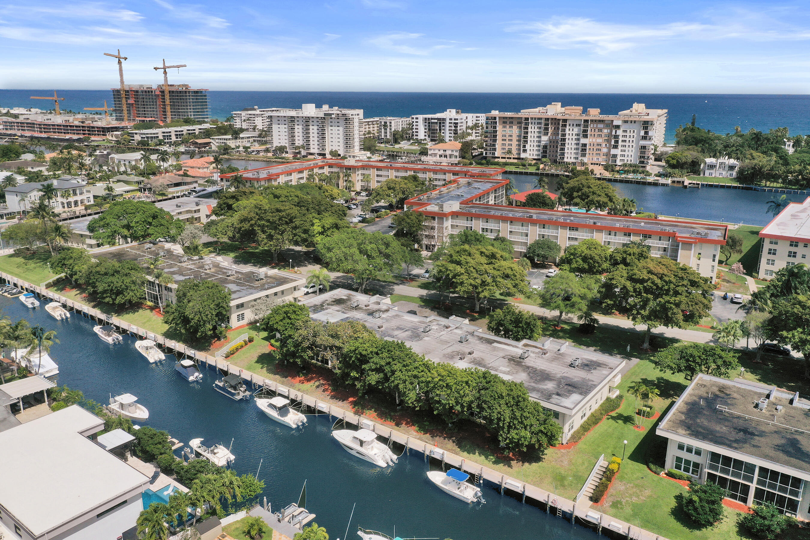 3145 Northeast 48th Court, Unit 215 Lighthouse Point, FL 33064 - Photo 43 of 46 3145 Arial #4