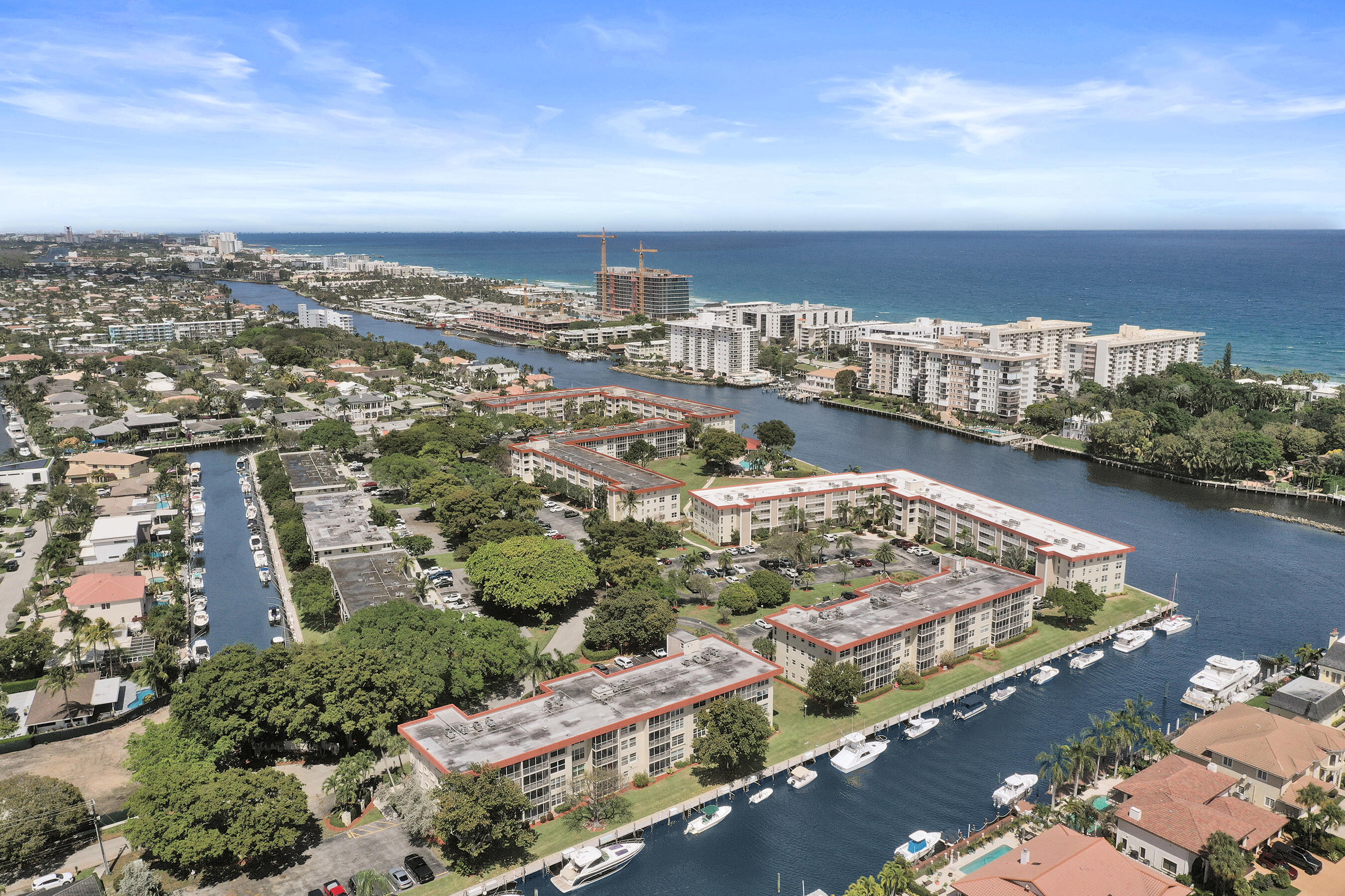 3145 Northeast 48th Court, Unit 215 Lighthouse Point, FL 33064 - Photo 46 of 46 3145 Arial #1