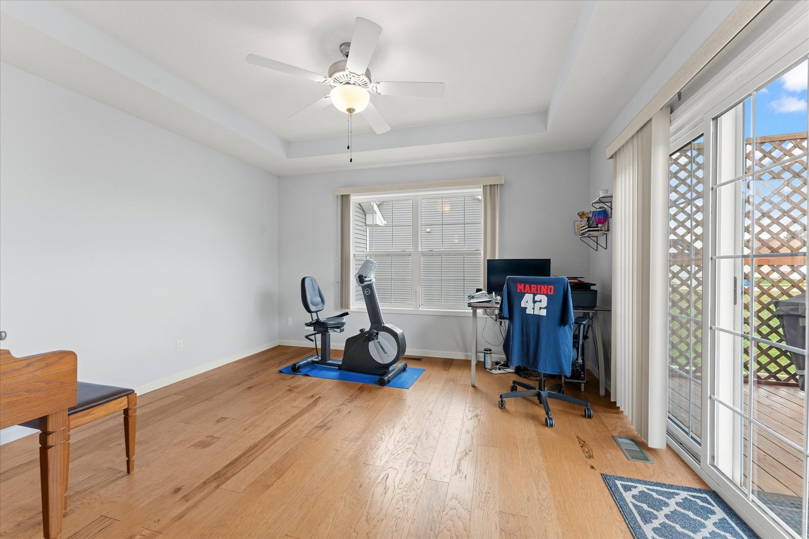 3503 South Deer Ridge Drive Urbana, IL 61802 - Photo 19 of 51 a view of a workspace with furniture and a window