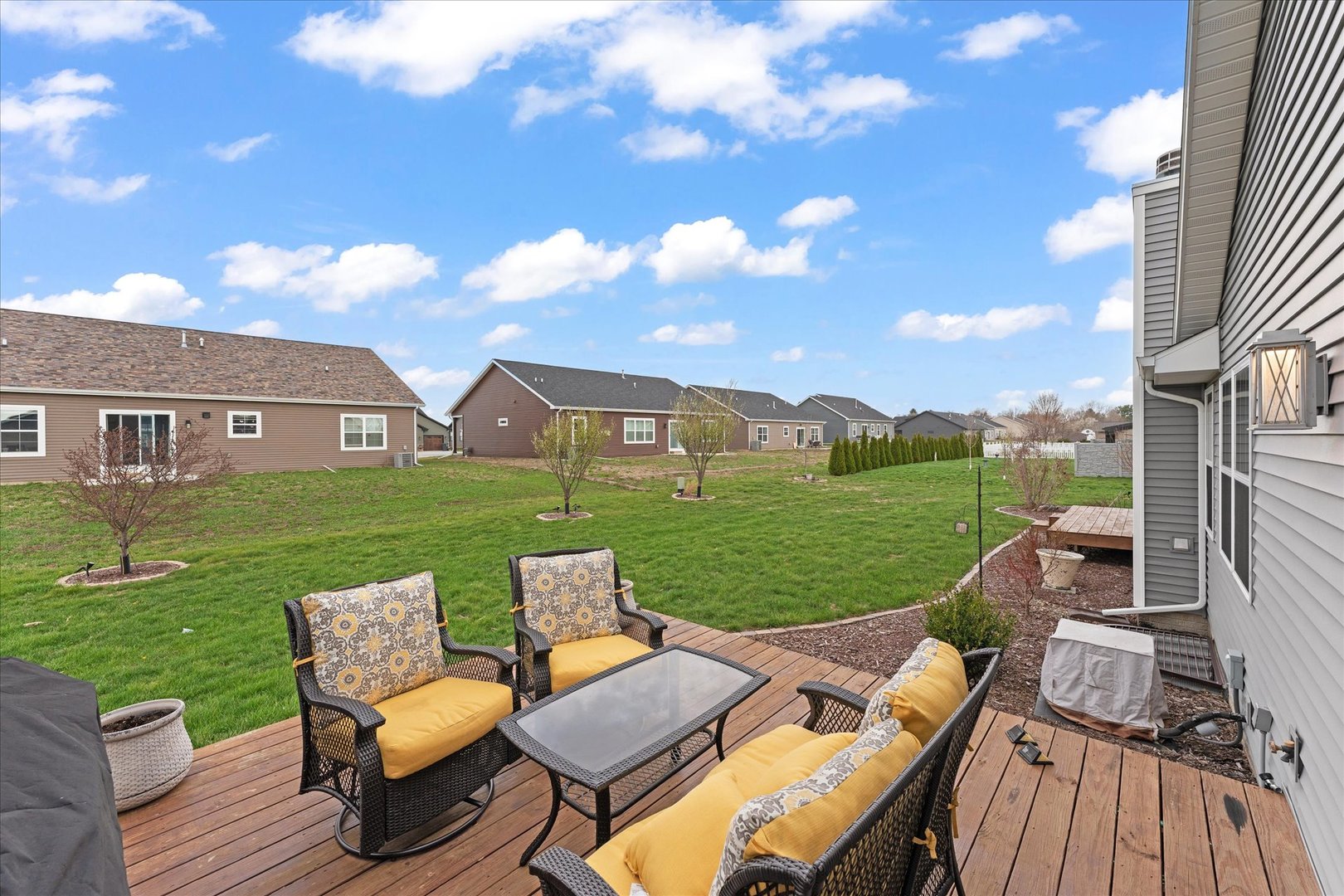 3503 South Deer Ridge Drive Urbana, IL 61802 - Photo 43 of 51 a view of a patio with garden