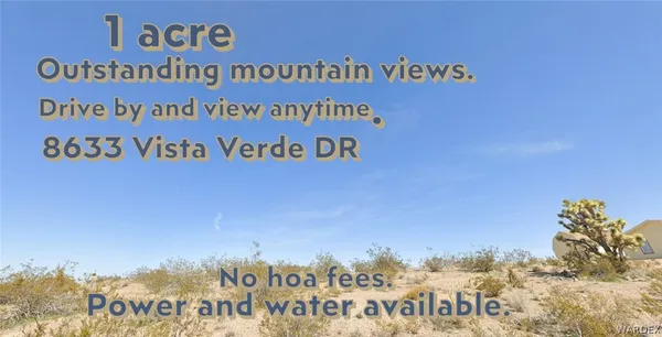 $15,000 | 8633 Vista Verde Drive, White Hills, AZ 86445