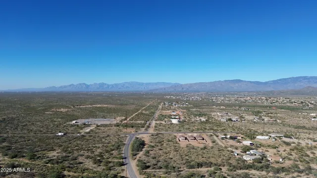 a view of a city with ocean view