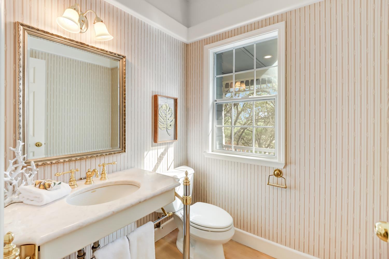 3058 Ridgeview Drive El Dorado Hills, CA 95762 - Photo 35 of 73 a bathroom with a sink a toilet and a mirror