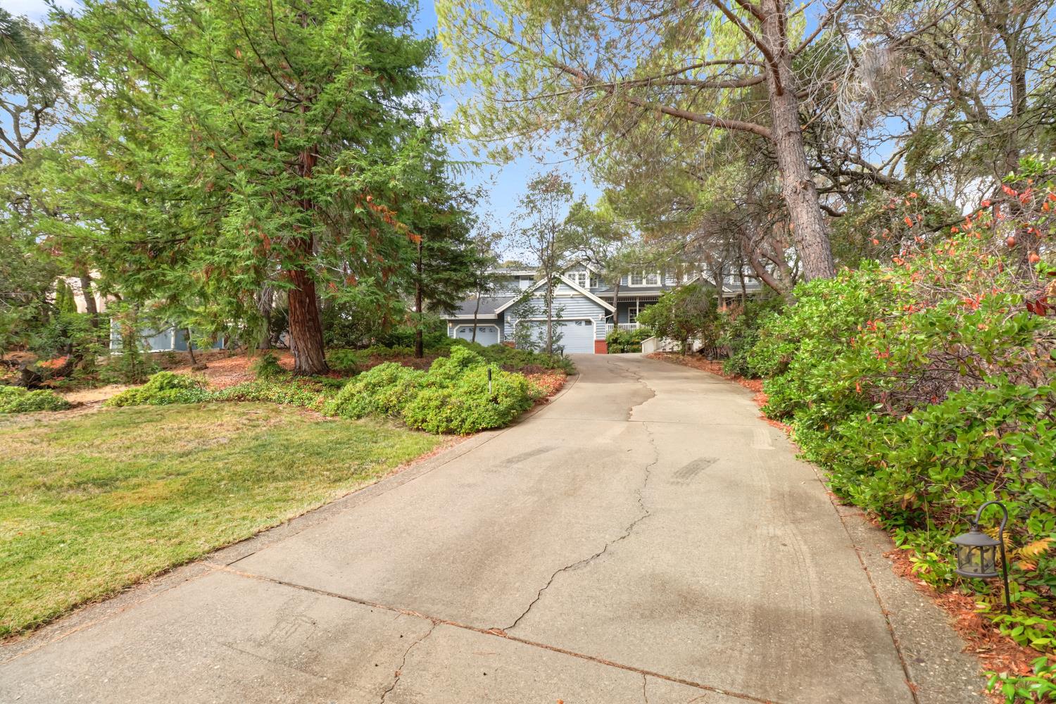 3058 Ridgeview Drive El Dorado Hills, CA 95762 - Photo 67 of 73 a view of a pathway both side of yard