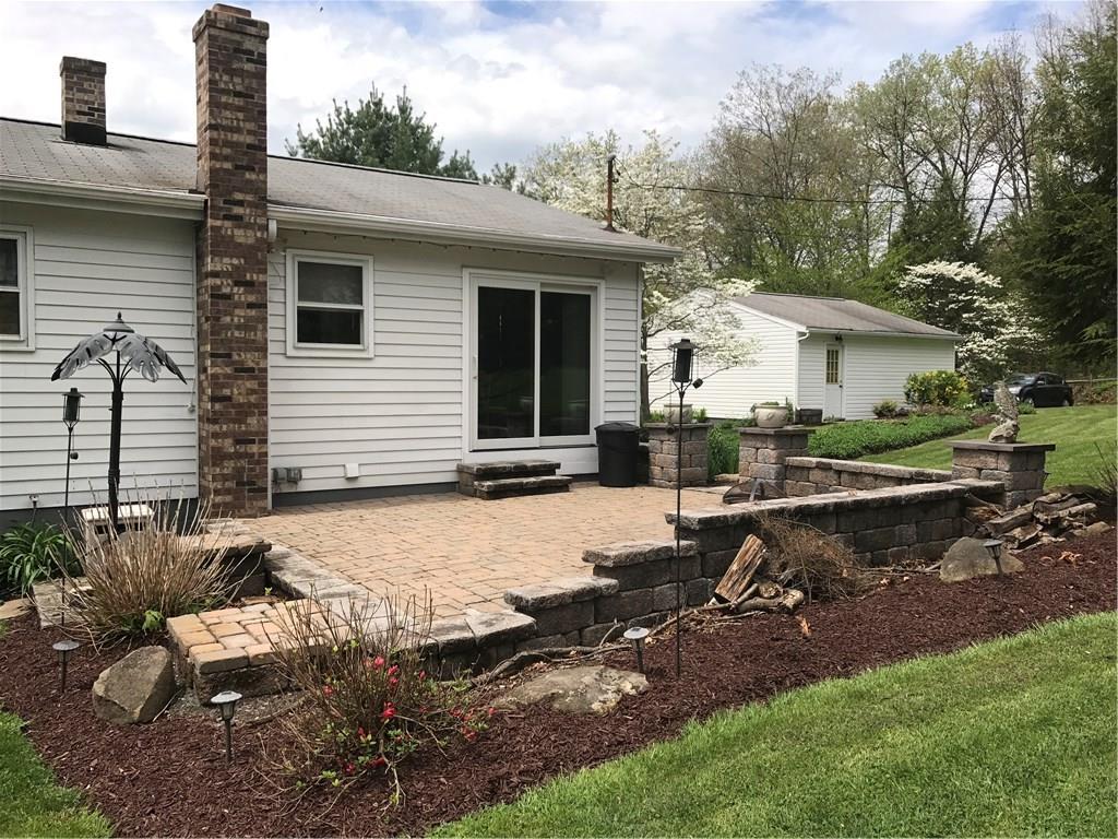 134 Glen Rape Road Rochester, PA 15074 - Photo 4 of 25 Stone patio located off the kitchen. Great for entertaining or relaxing!