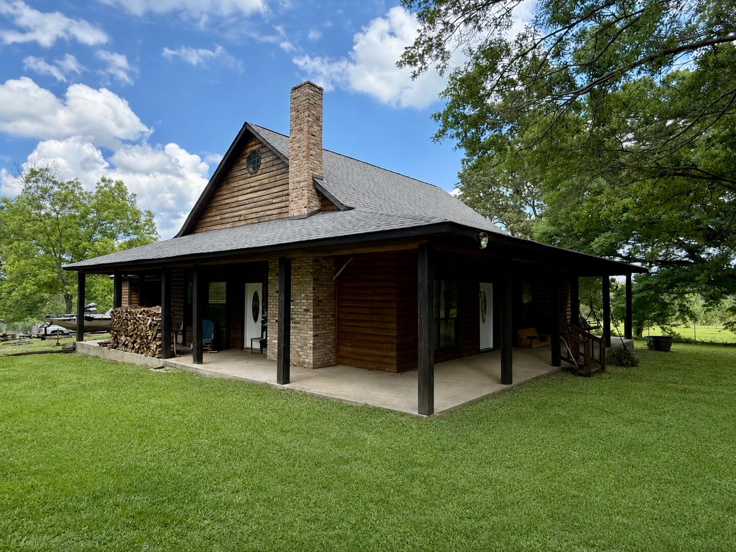 front/side of home