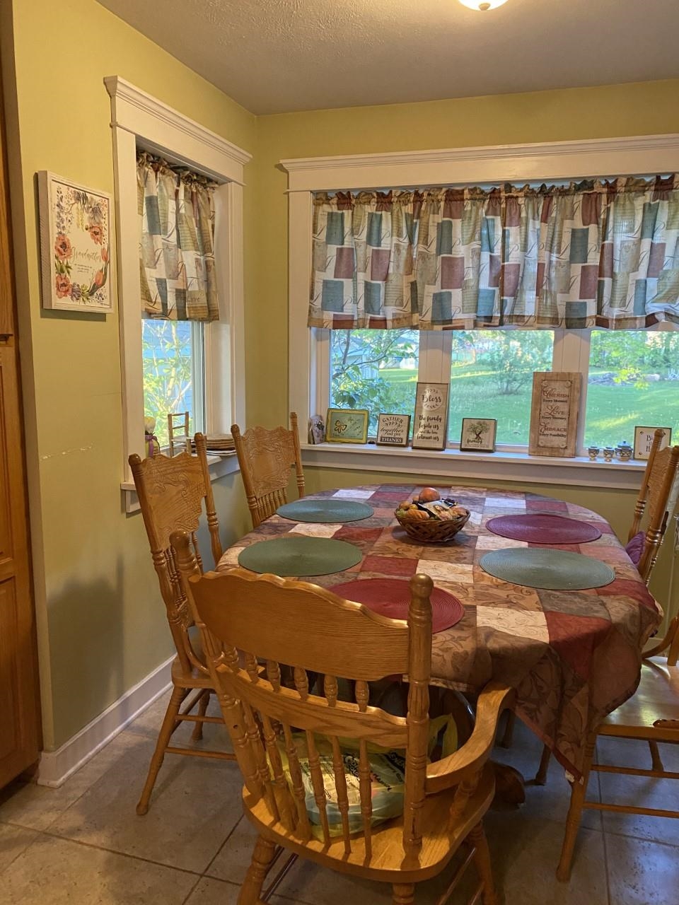 6565 Graden Prairie Rd Garden Prairie Garden Prairie, IL 61038 - Photo 14 of 19 a view of a dining room with furniture window and wooden floor