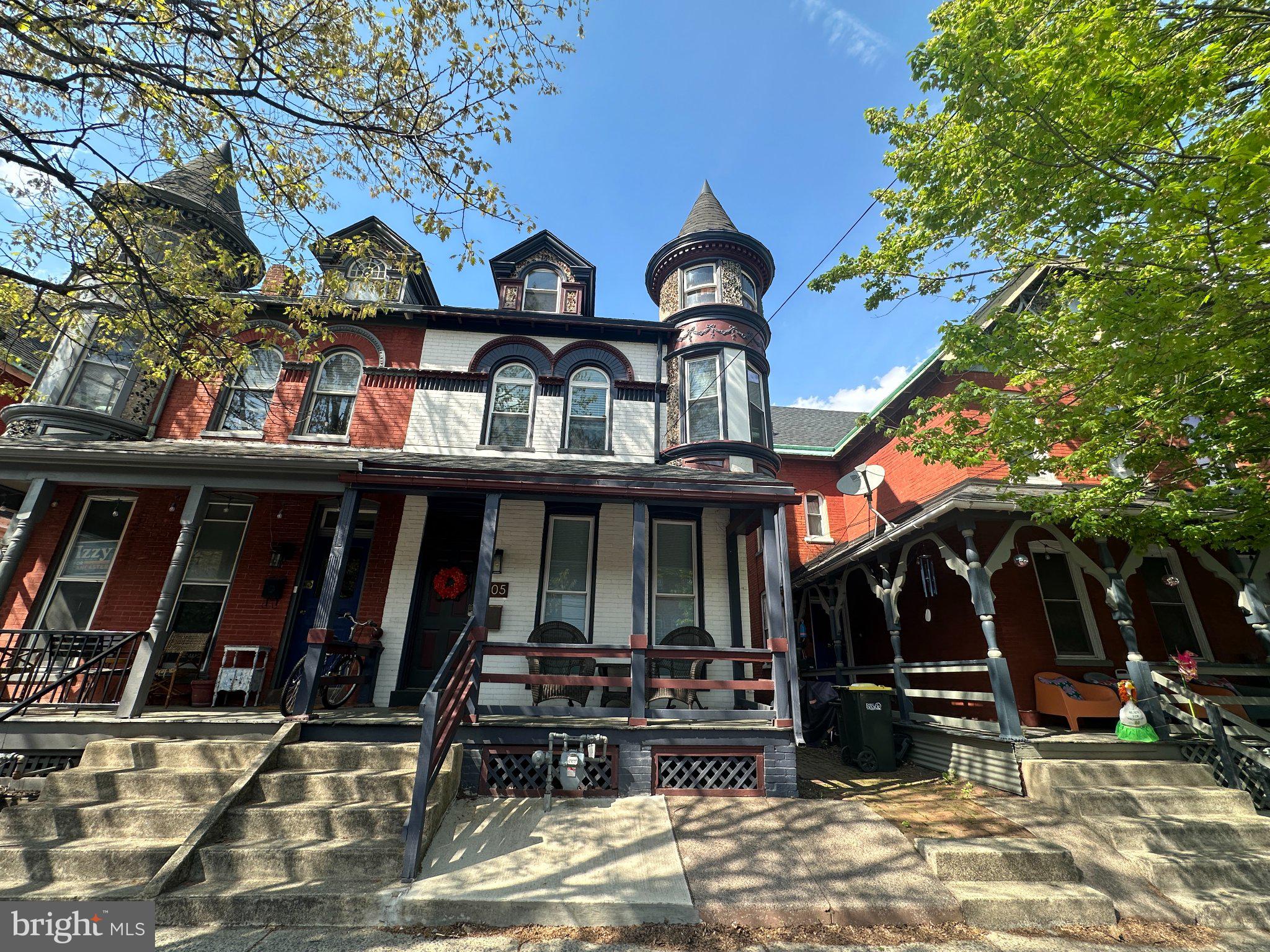 305 West Lemon Street Lancaster, PA 17603 - Photo 2 of 30 Charming Victorian duplex with turrets.