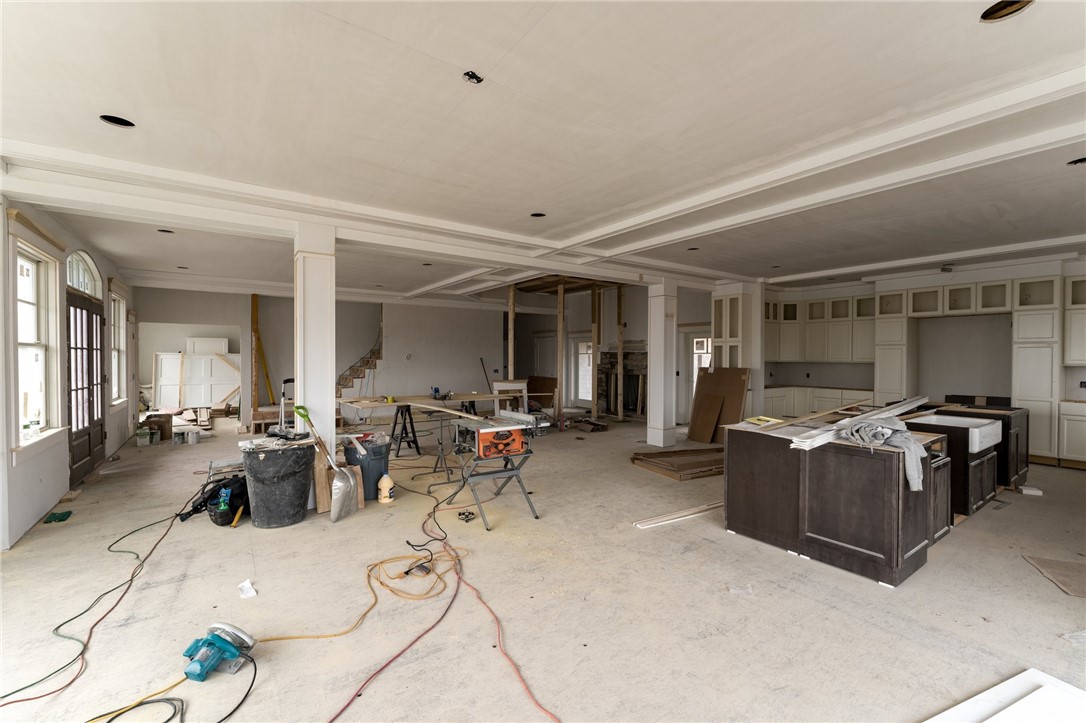 1010 Ocean Road Narragansett, RI 02882 - Photo 13 of 20 Downstairs kitchen, dinning room and living room space.