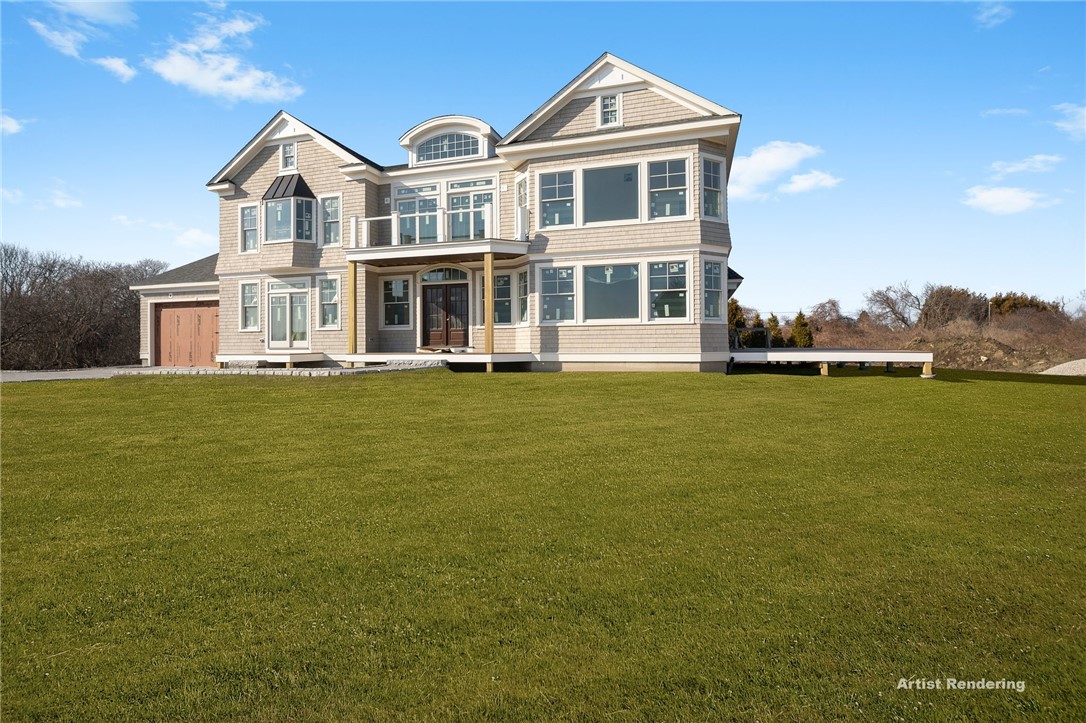 1010 Ocean Road Narragansett, RI 02882 - Photo 5 of 20 Front exterior facing Atlantic Ocean with panoramic views.