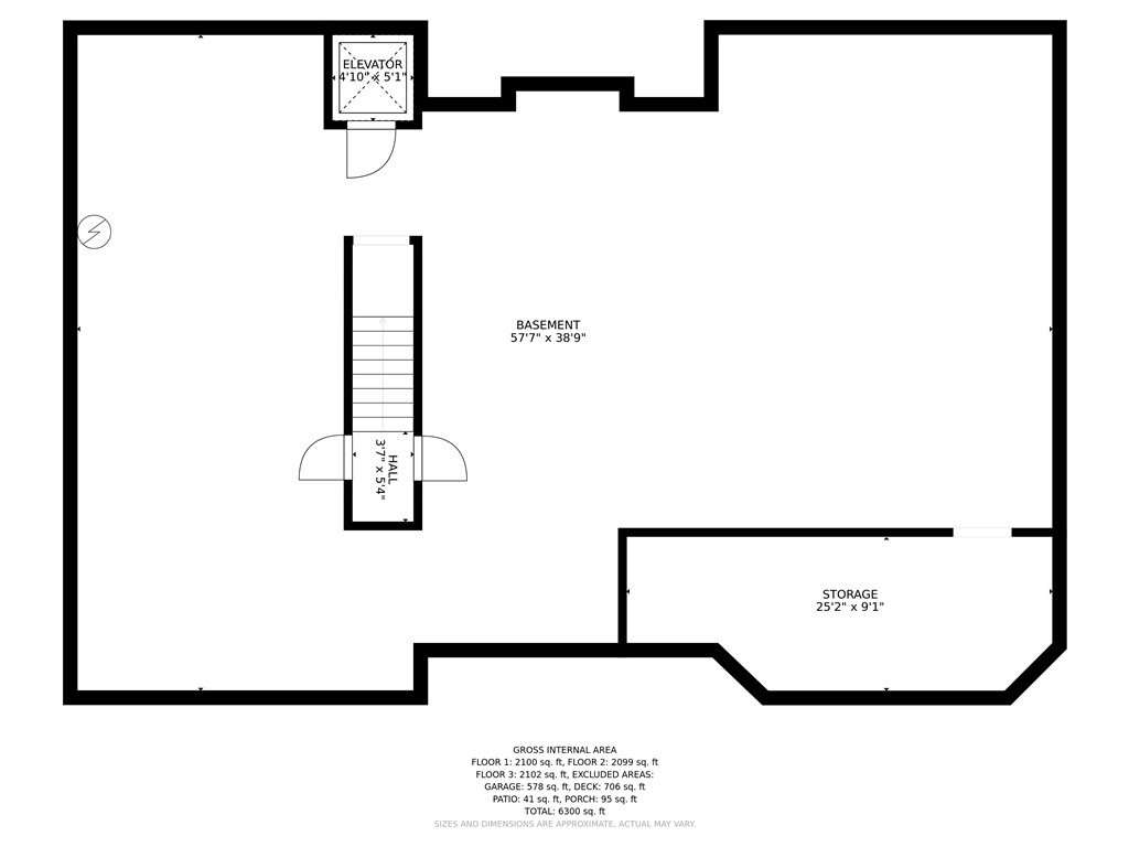 1010 Ocean Road Narragansett, RI 02882 - Photo 19 of 20 Basement floor plan