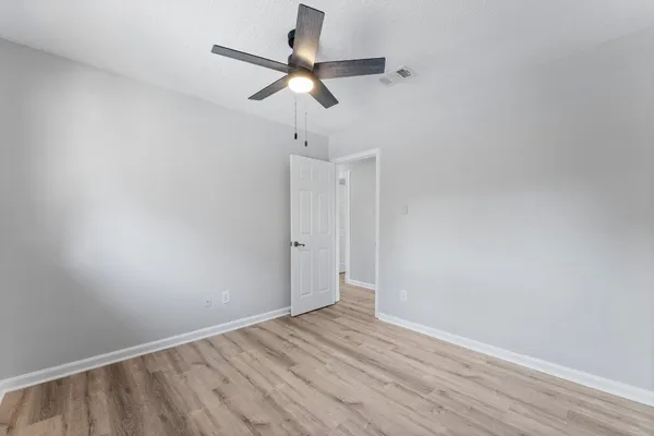 wooden floor in an empty room