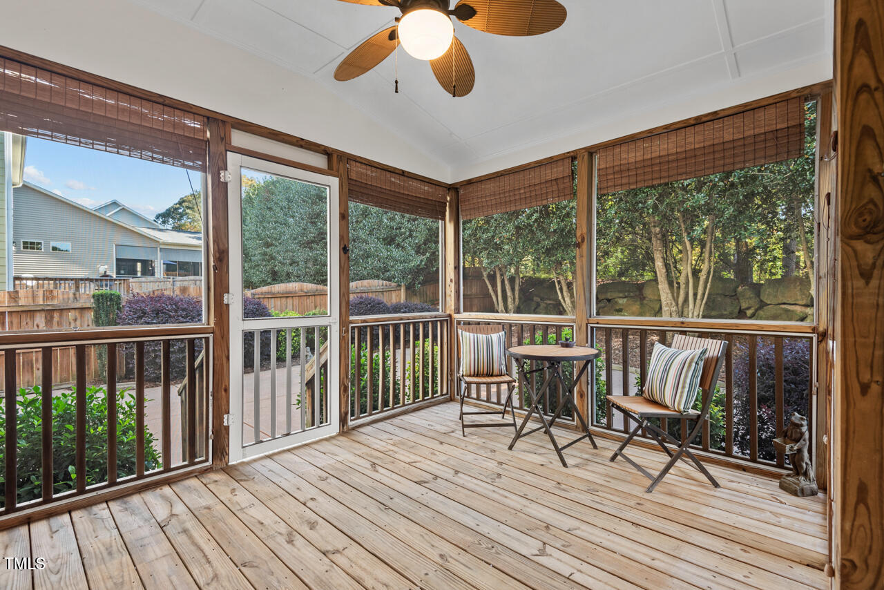 6116 Tiffield Way Wake Forest, NC 27587 - Photo 15 of 39 a view of a balcony with furniture