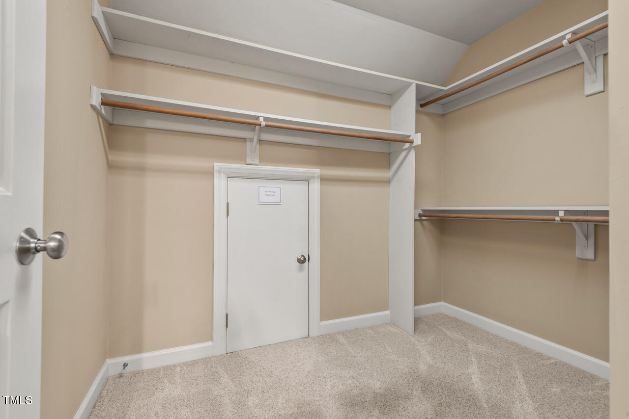 6116 Tiffield Way Wake Forest, NC 27587 - Photo 25 of 39 a view of an empty walk in closet