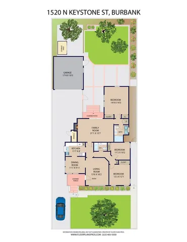 $1,115,000 | 1520 North Keystone Street, Burbank, CA 91506