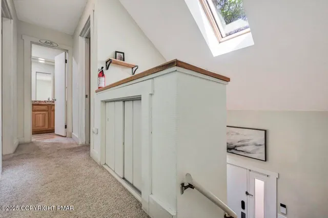 a view of swimming pool from a balcony