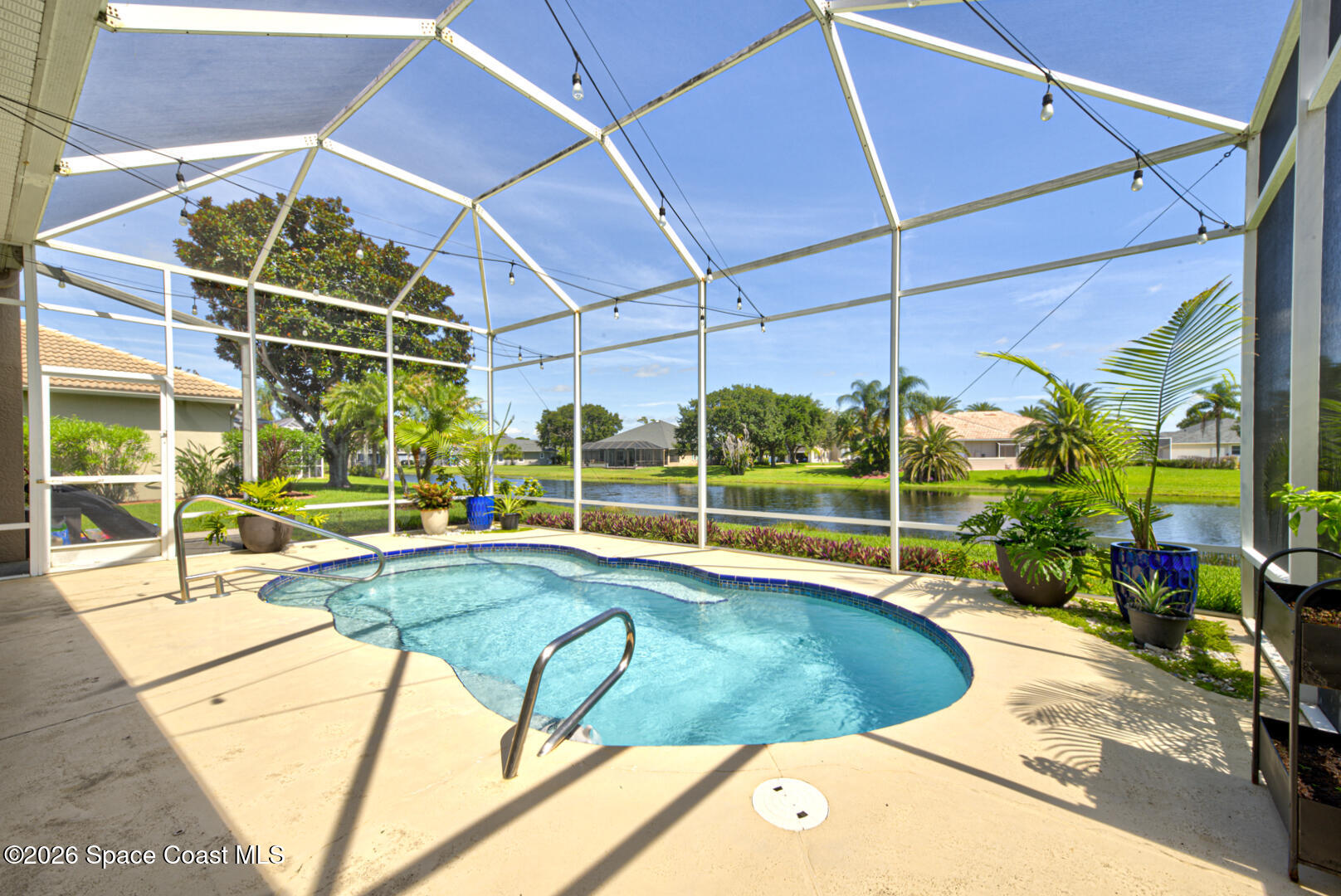 4070 Stoney Point Road Melbourne, FL 32940 - Photo 60 of 78 screened in swimming pool