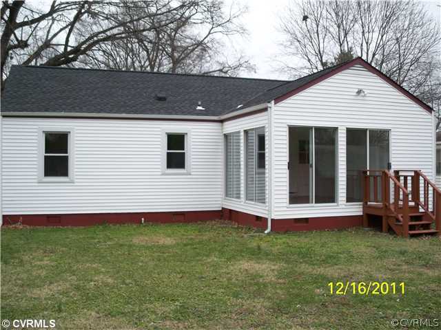 13 East Huntsman Road Sandston, VA 23150 - Photo 9 of 9 Exterior Back