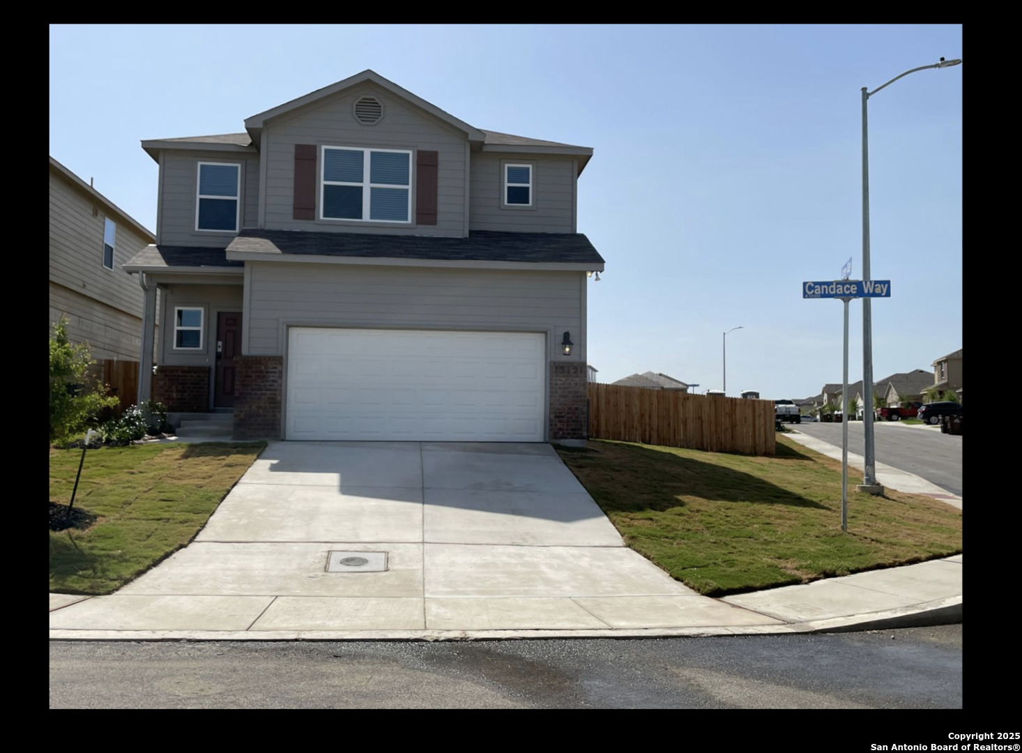 13121 Candace Way St. Hedwig, TX 78152 - Photo 1 of 13 a front view of a house with garden
