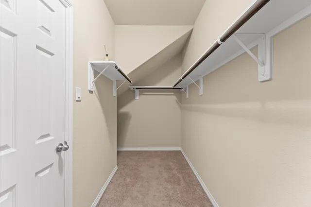 a view of hallway with stairs