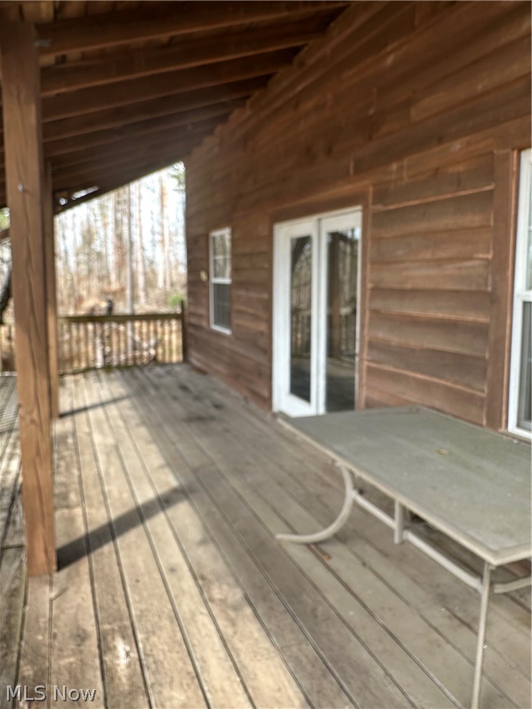 44800 Jim Stimpert Road Lewisville, OH 43754 - Photo 6 of 49 Covered Deck on Front Porch
