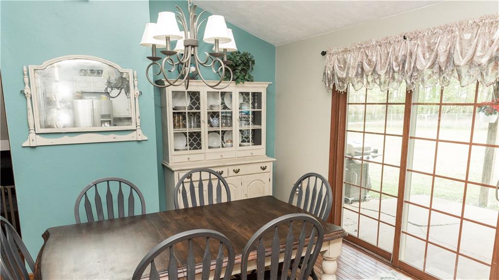 517 Unionville Road Butler, PA 16001 - Photo 8 of 20 Dining area is spacious with walk out patio doors to the fenced in backyard.
