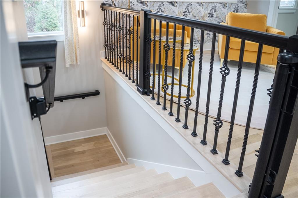 151 Cherokee Point Drive Canton, GA 30114 - Photo 70 of 163 a view of staircase with rug door